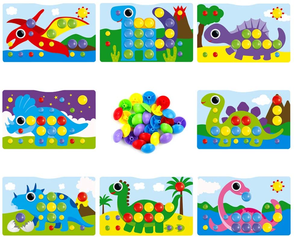 Juego de cartones a los que se le pueden poner chinchetas de colores