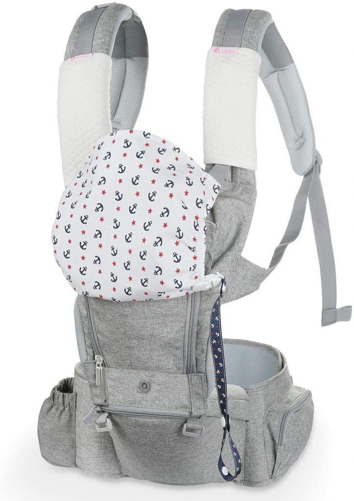 Mochila de porteo con asiento
